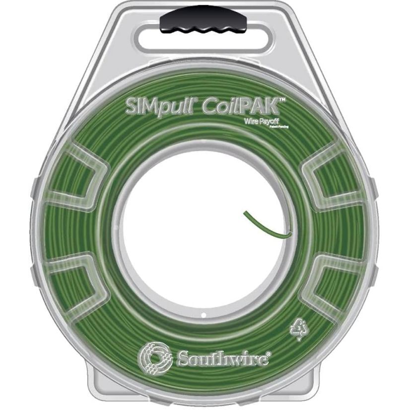 THHN Cable - Stranded, Green, 12 AWG, 2000ft SIMpull™ CoilPAK™